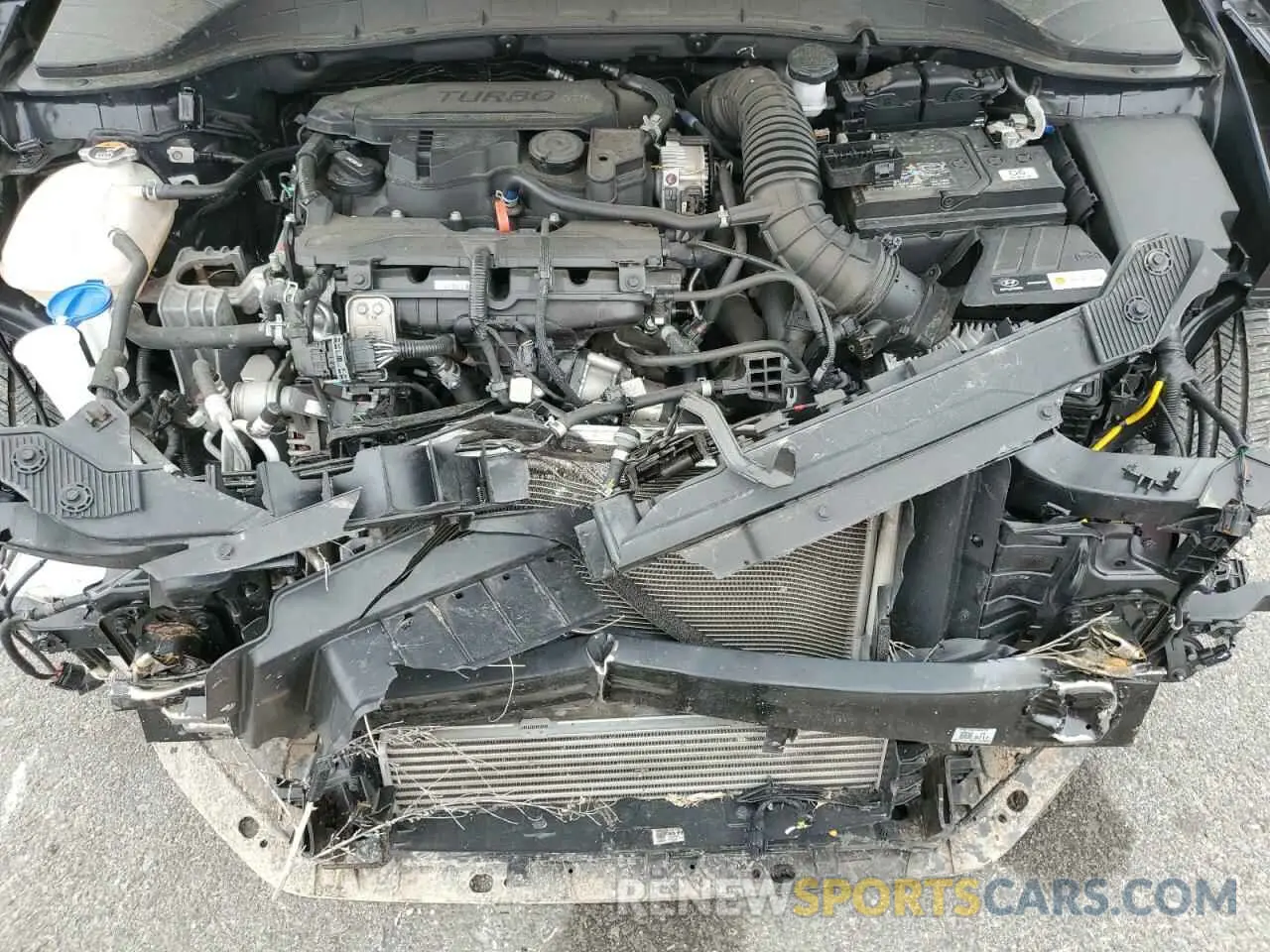 12 Photograph of a damaged car KM8K3CA32PU009565 HYUNDAI KONA 2023