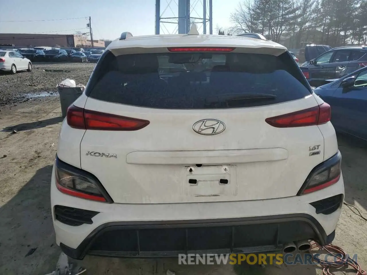 6 Photograph of a damaged car KM8K3CA33PU982969 HYUNDAI KONA 2023