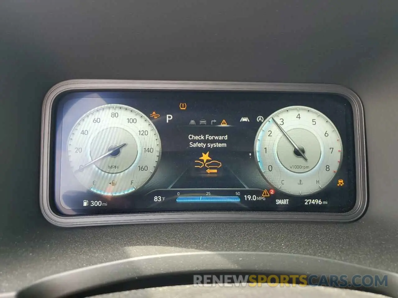 9 Photograph of a damaged car KM8K3CA34PU980471 HYUNDAI KONA 2023