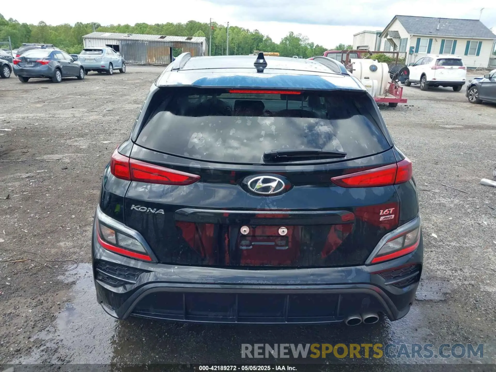 17 Photograph of a damaged car KM8K3CA37PU012526 HYUNDAI KONA 2023