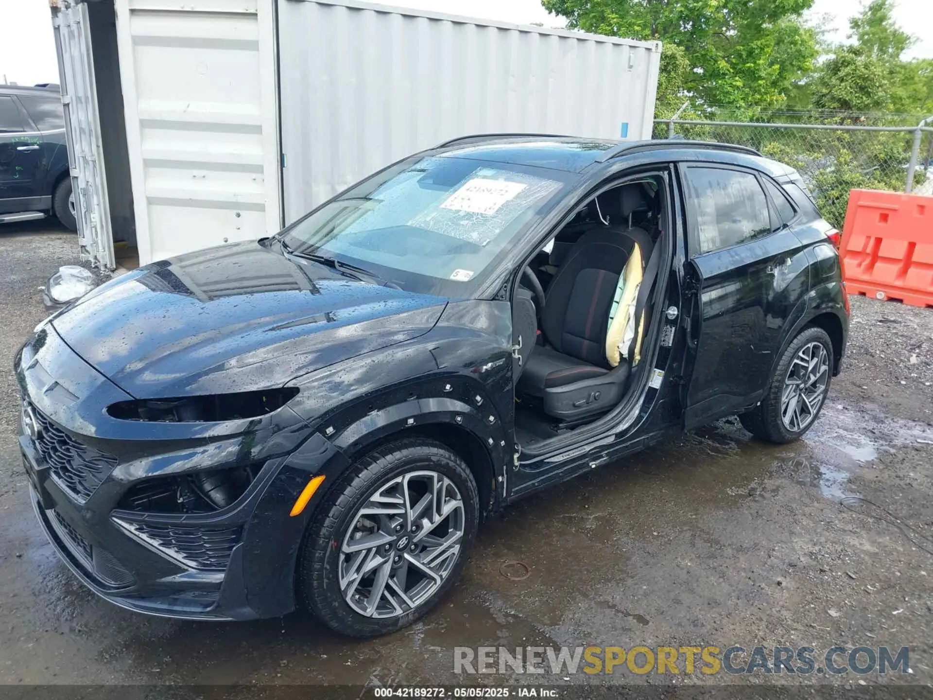 2 Photograph of a damaged car KM8K3CA37PU012526 HYUNDAI KONA 2023
