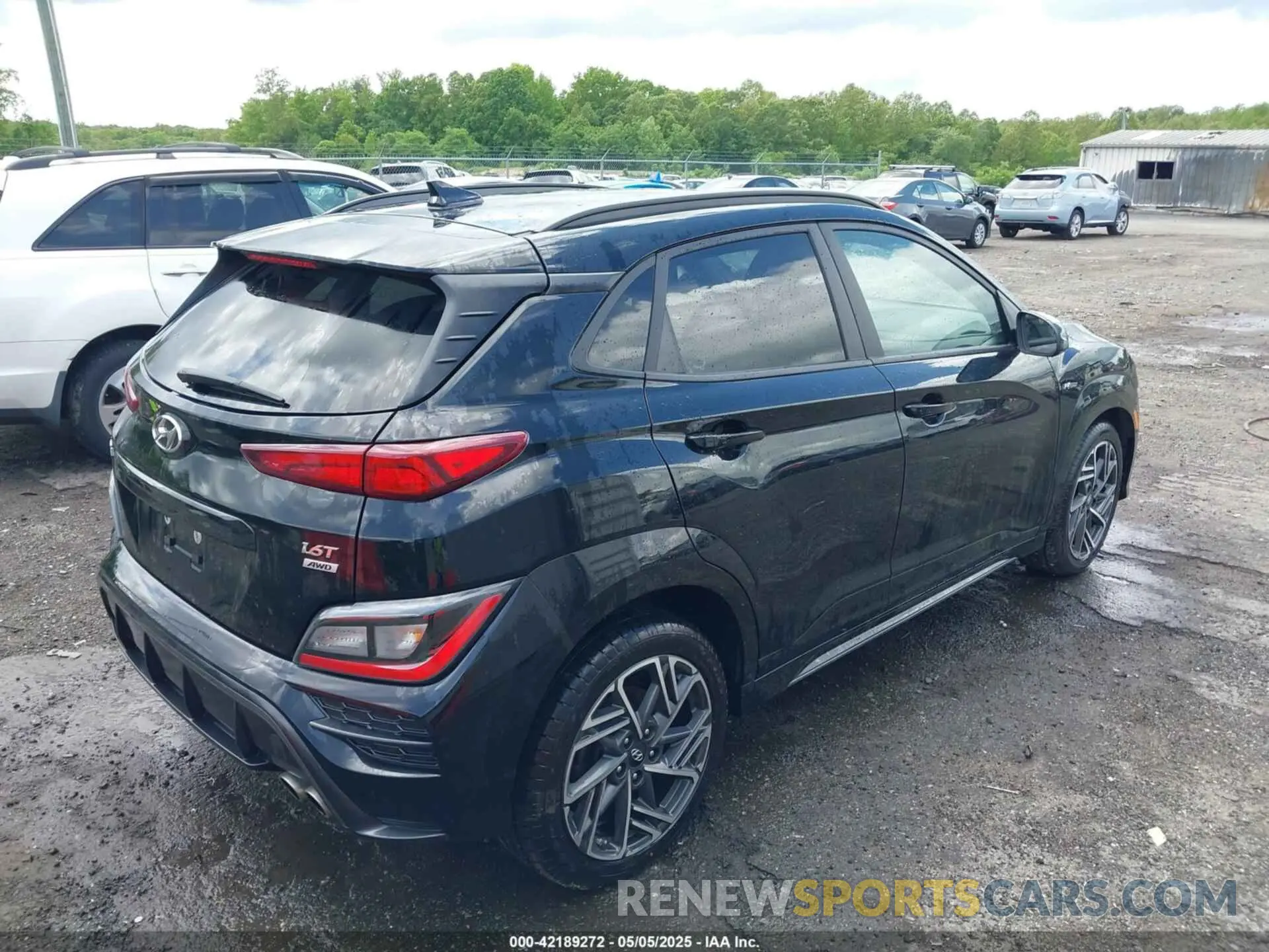 4 Photograph of a damaged car KM8K3CA37PU012526 HYUNDAI KONA 2023