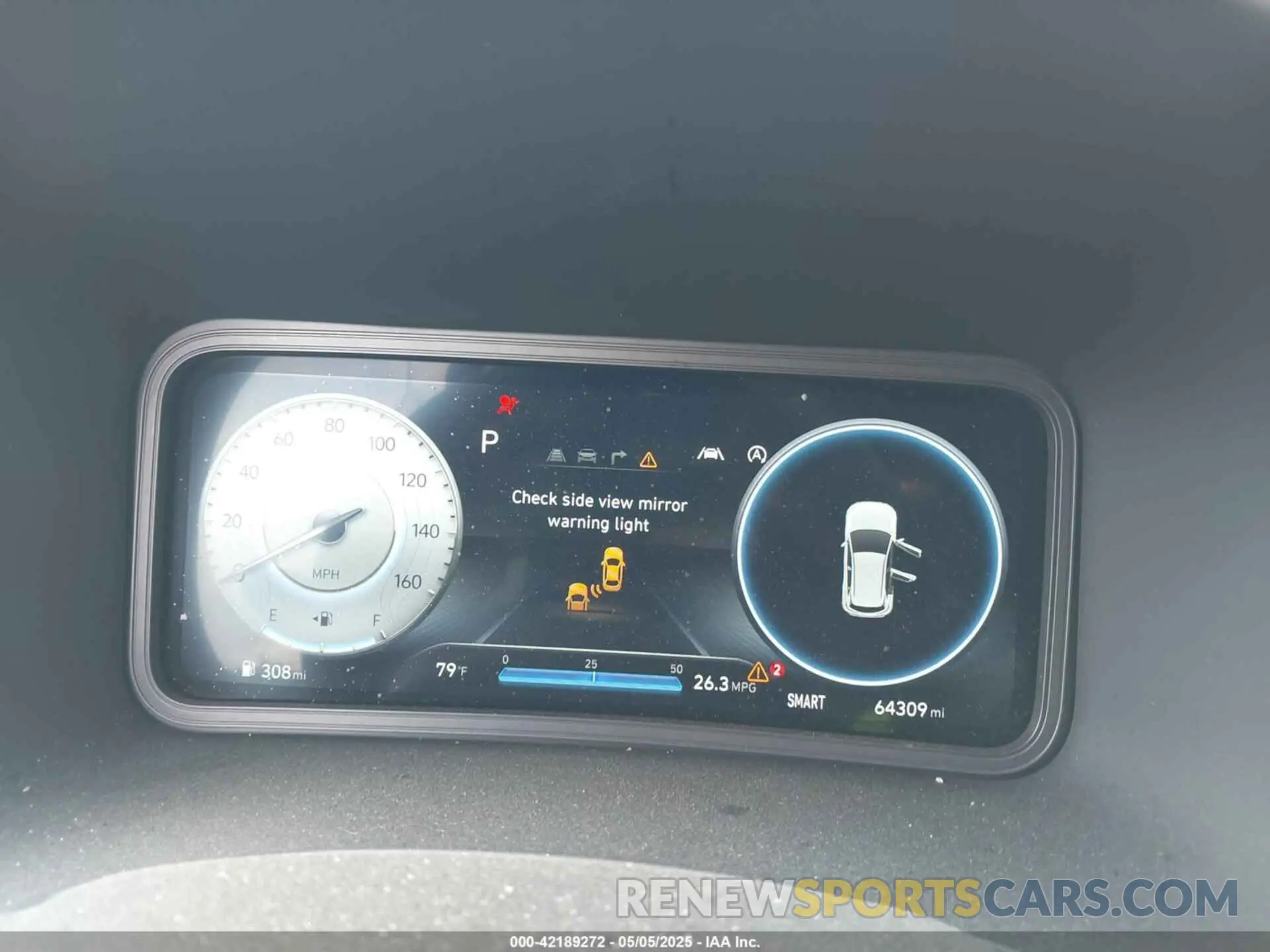 7 Photograph of a damaged car KM8K3CA37PU012526 HYUNDAI KONA 2023