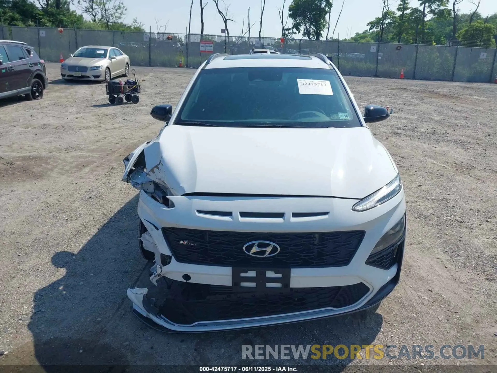 12 Photograph of a damaged car KM8K3CA37PU030766 HYUNDAI KONA 2023