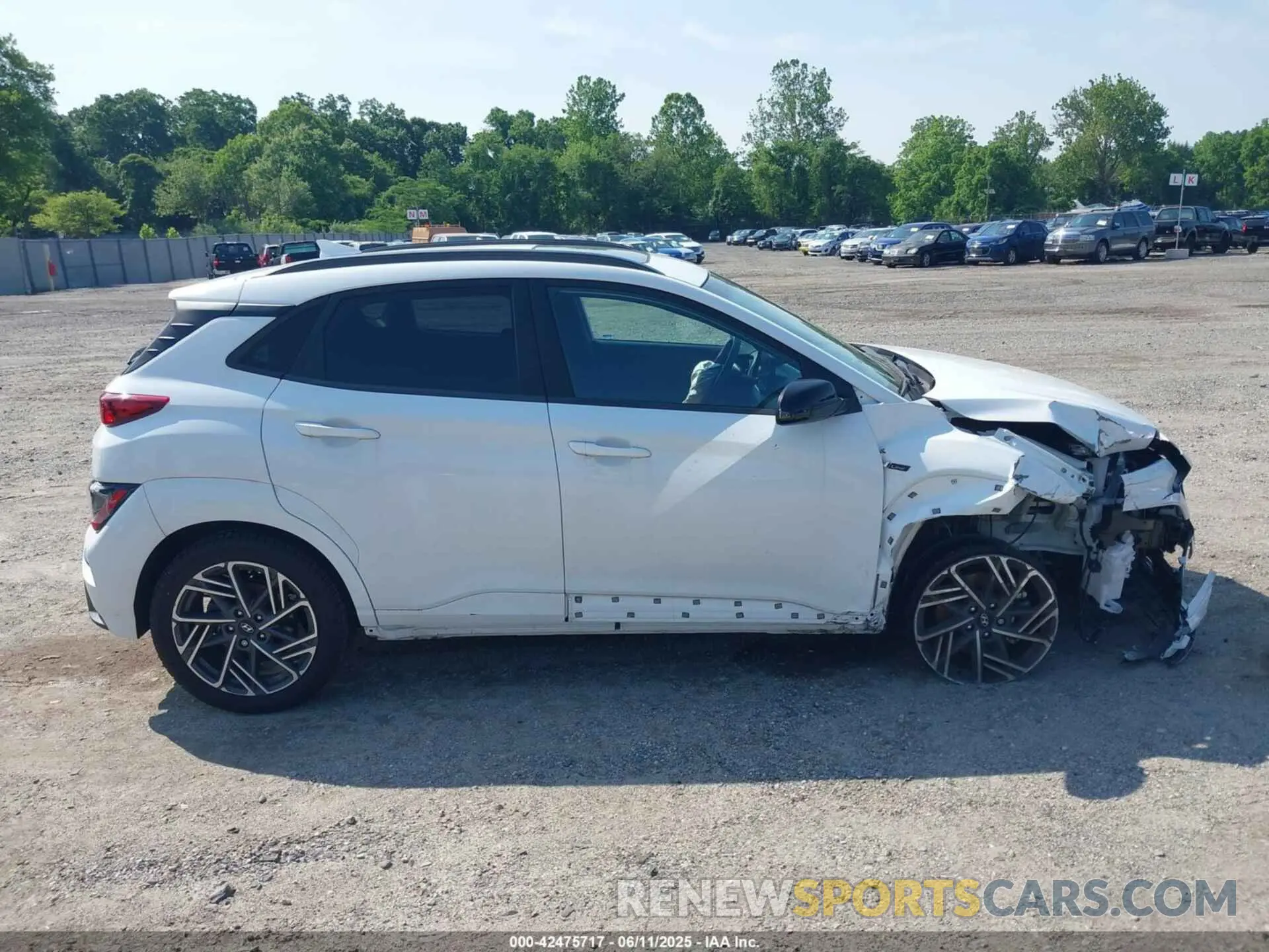 13 Photograph of a damaged car KM8K3CA37PU030766 HYUNDAI KONA 2023