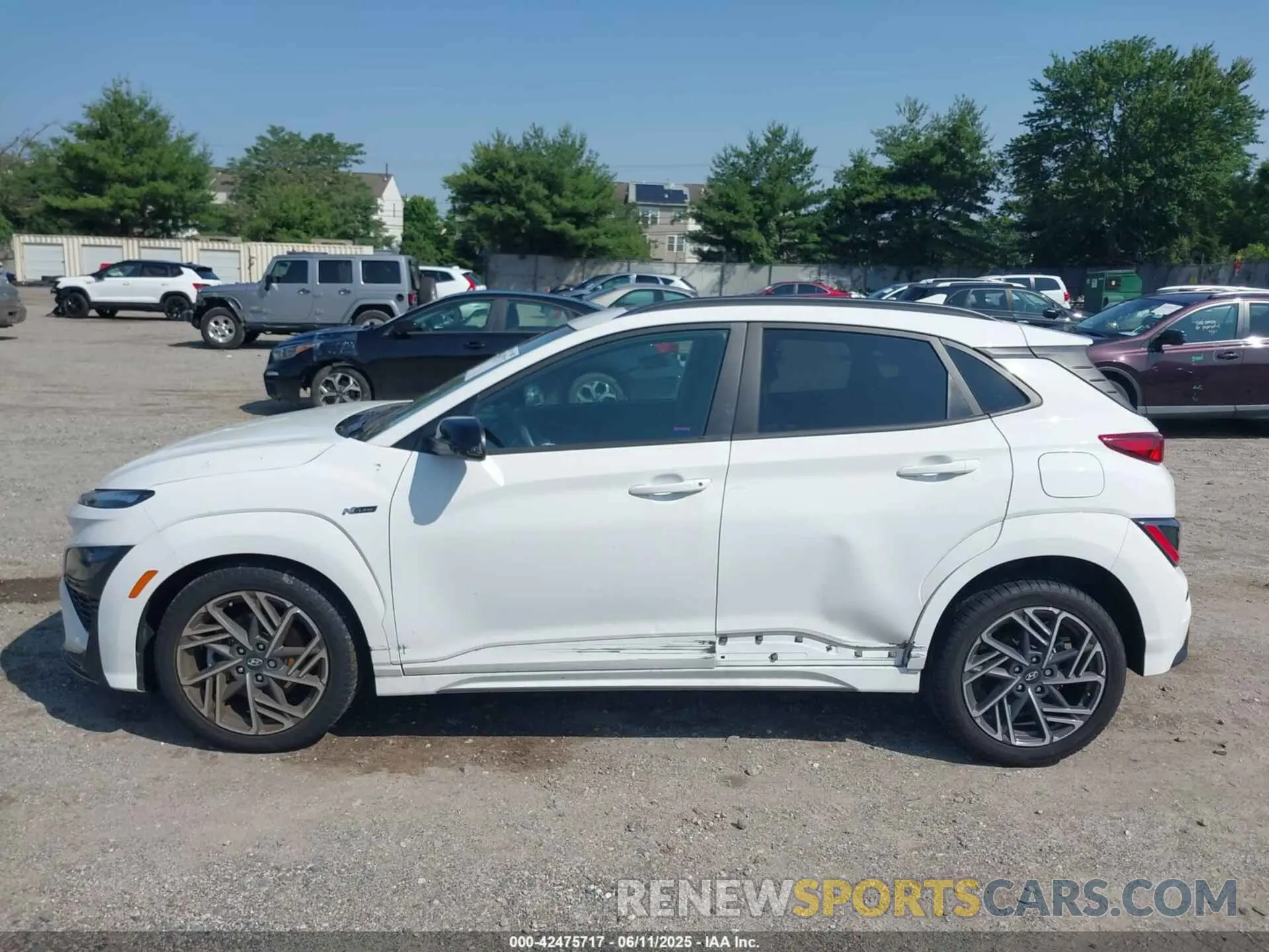 14 Photograph of a damaged car KM8K3CA37PU030766 HYUNDAI KONA 2023