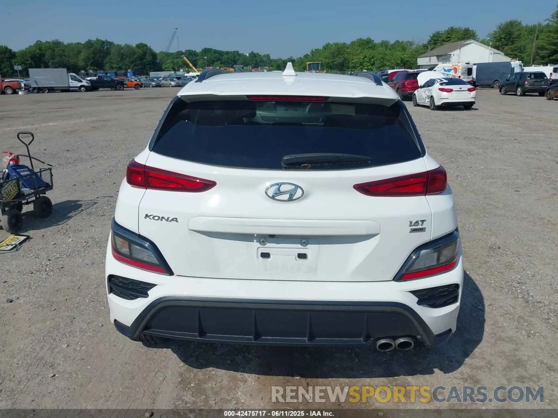 16 Photograph of a damaged car KM8K3CA37PU030766 HYUNDAI KONA 2023