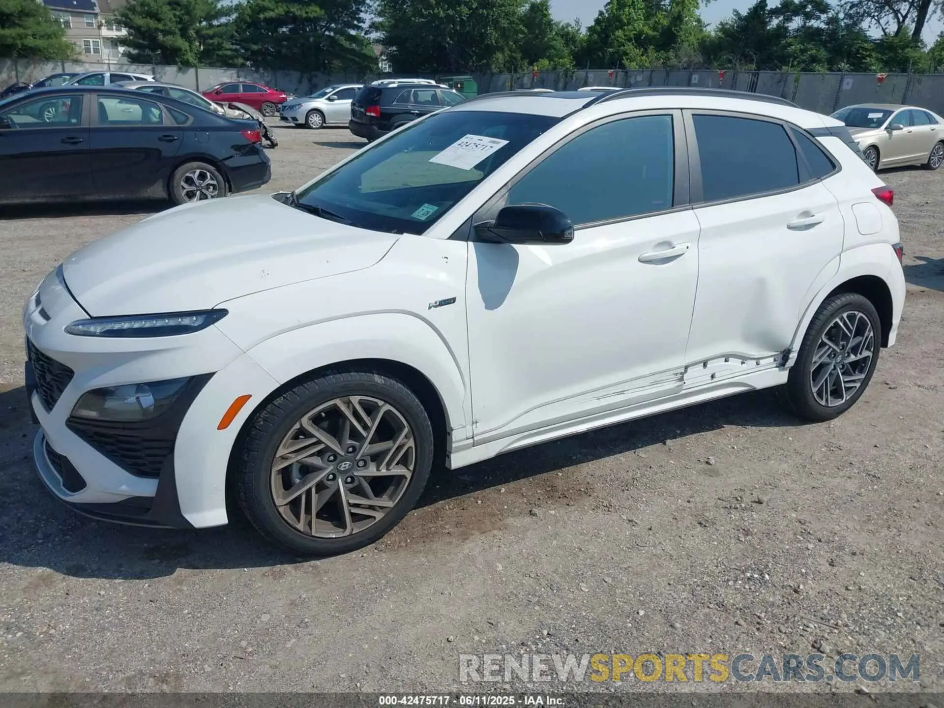 2 Photograph of a damaged car KM8K3CA37PU030766 HYUNDAI KONA 2023