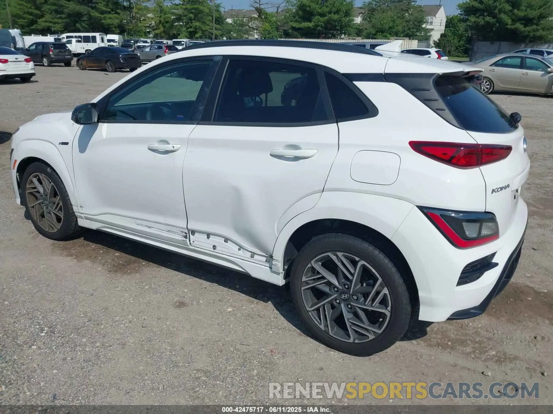 3 Photograph of a damaged car KM8K3CA37PU030766 HYUNDAI KONA 2023