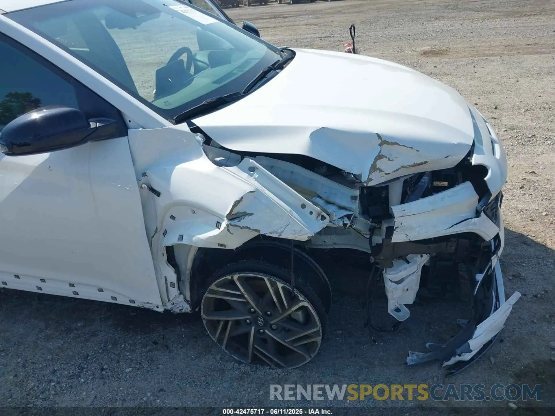 6 Photograph of a damaged car KM8K3CA37PU030766 HYUNDAI KONA 2023
