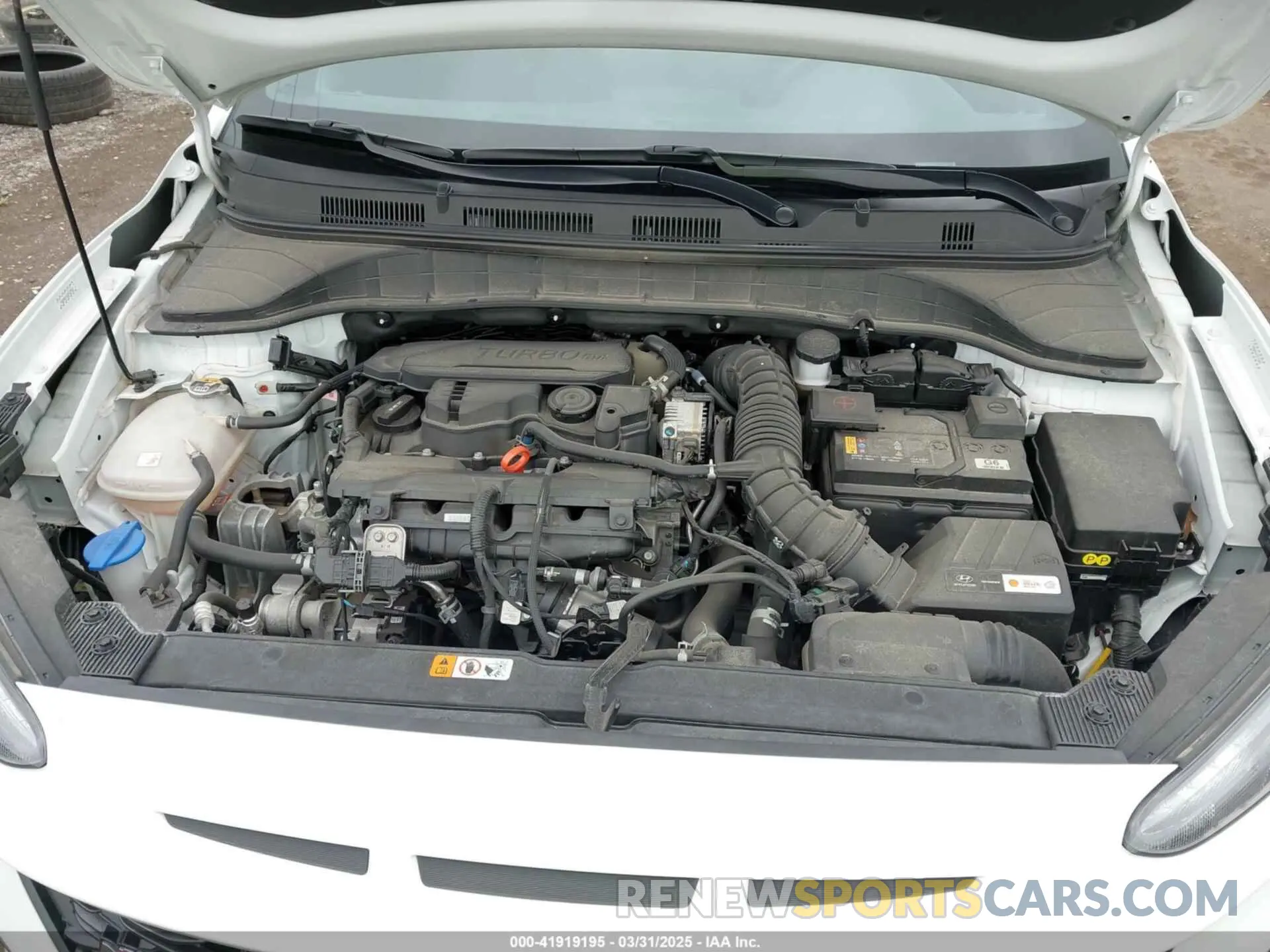 10 Photograph of a damaged car KM8K3CA37PU985891 HYUNDAI KONA 2023