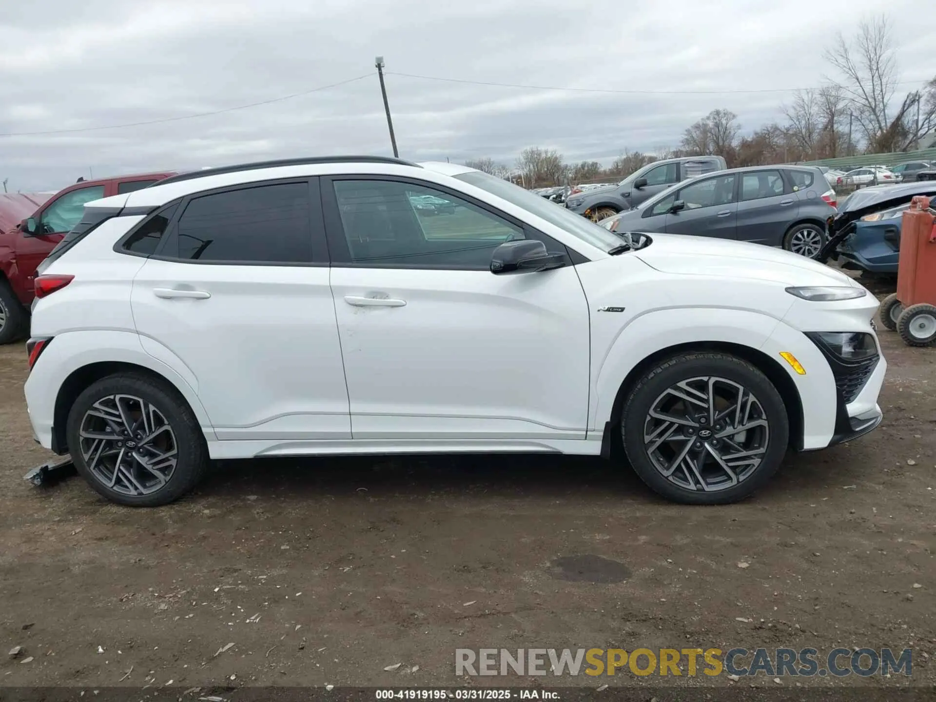 13 Photograph of a damaged car KM8K3CA37PU985891 HYUNDAI KONA 2023