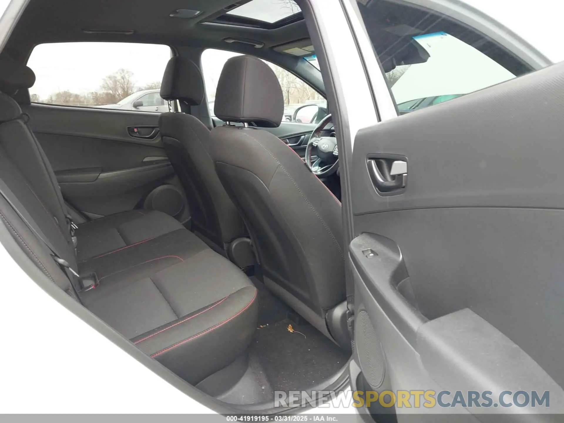 8 Photograph of a damaged car KM8K3CA37PU985891 HYUNDAI KONA 2023