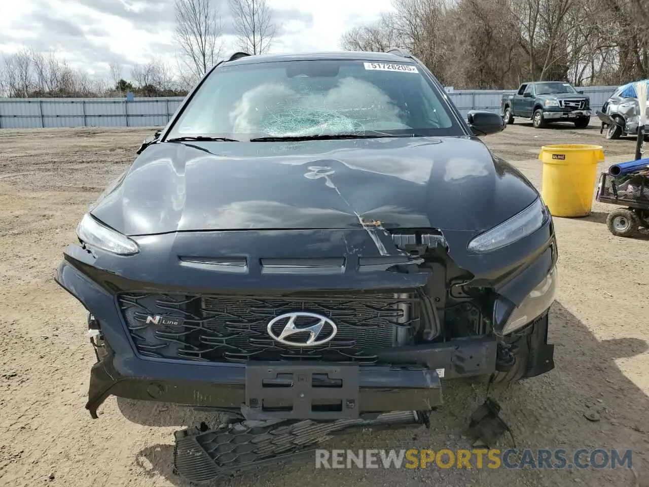 5 Photograph of a damaged car KM8K3CA38PU955833 HYUNDAI KONA 2023