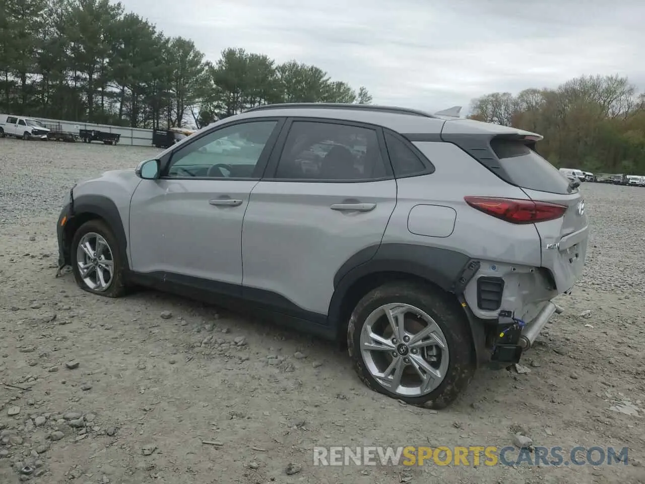 2 Photograph of a damaged car KM8K3CAB1PU044766 HYUNDAI KONA 2023