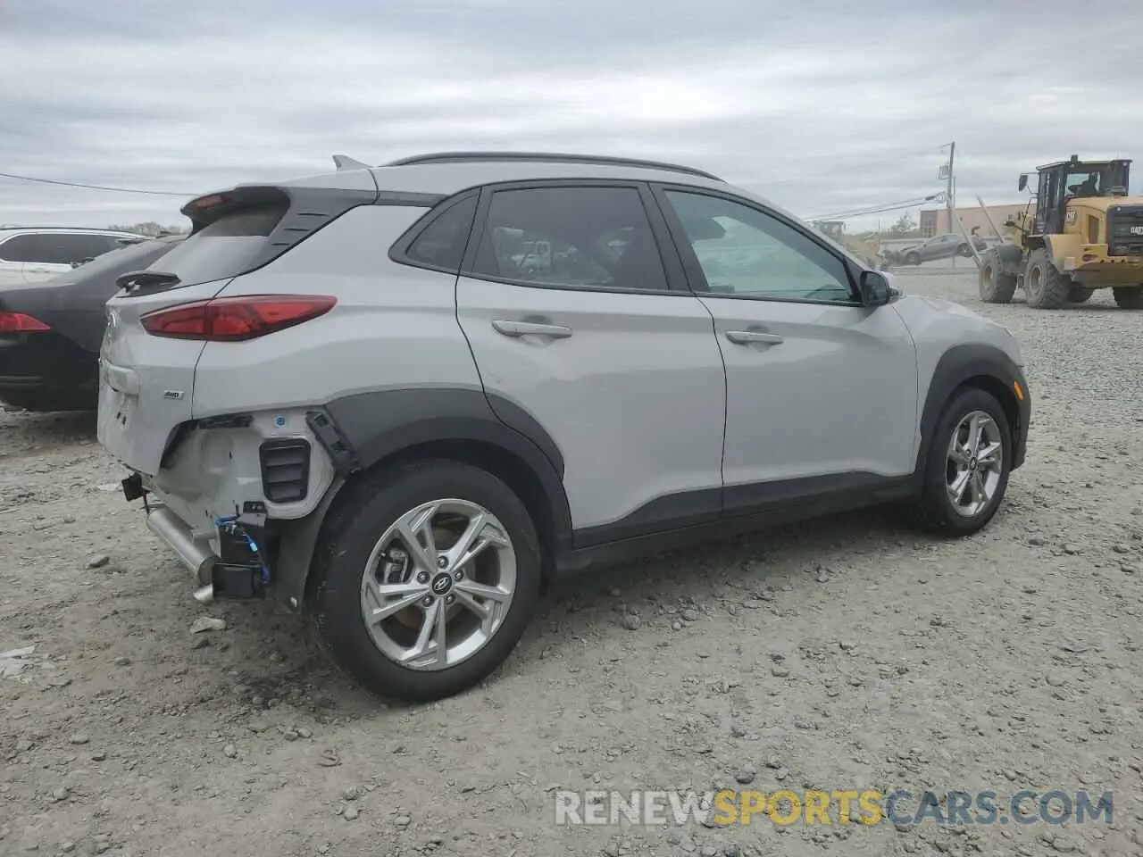 3 Photograph of a damaged car KM8K3CAB1PU044766 HYUNDAI KONA 2023