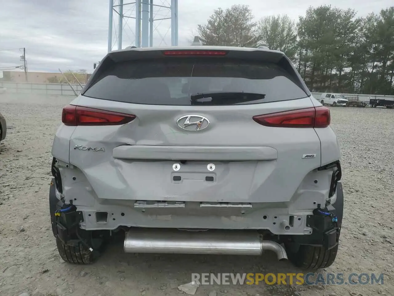 6 Photograph of a damaged car KM8K3CAB1PU044766 HYUNDAI KONA 2023