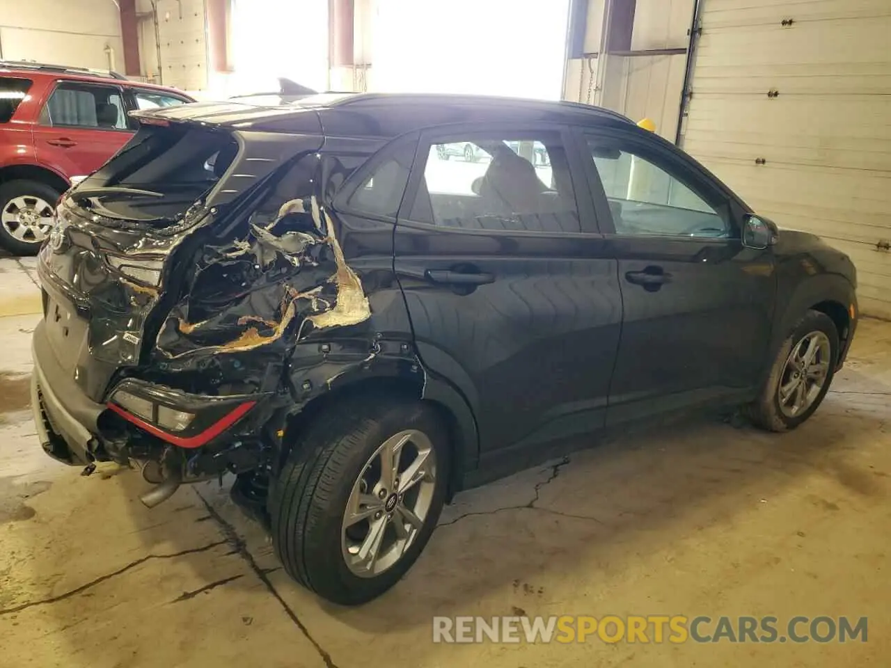 3 Photograph of a damaged car KM8K3CAB1PU957608 HYUNDAI KONA 2023