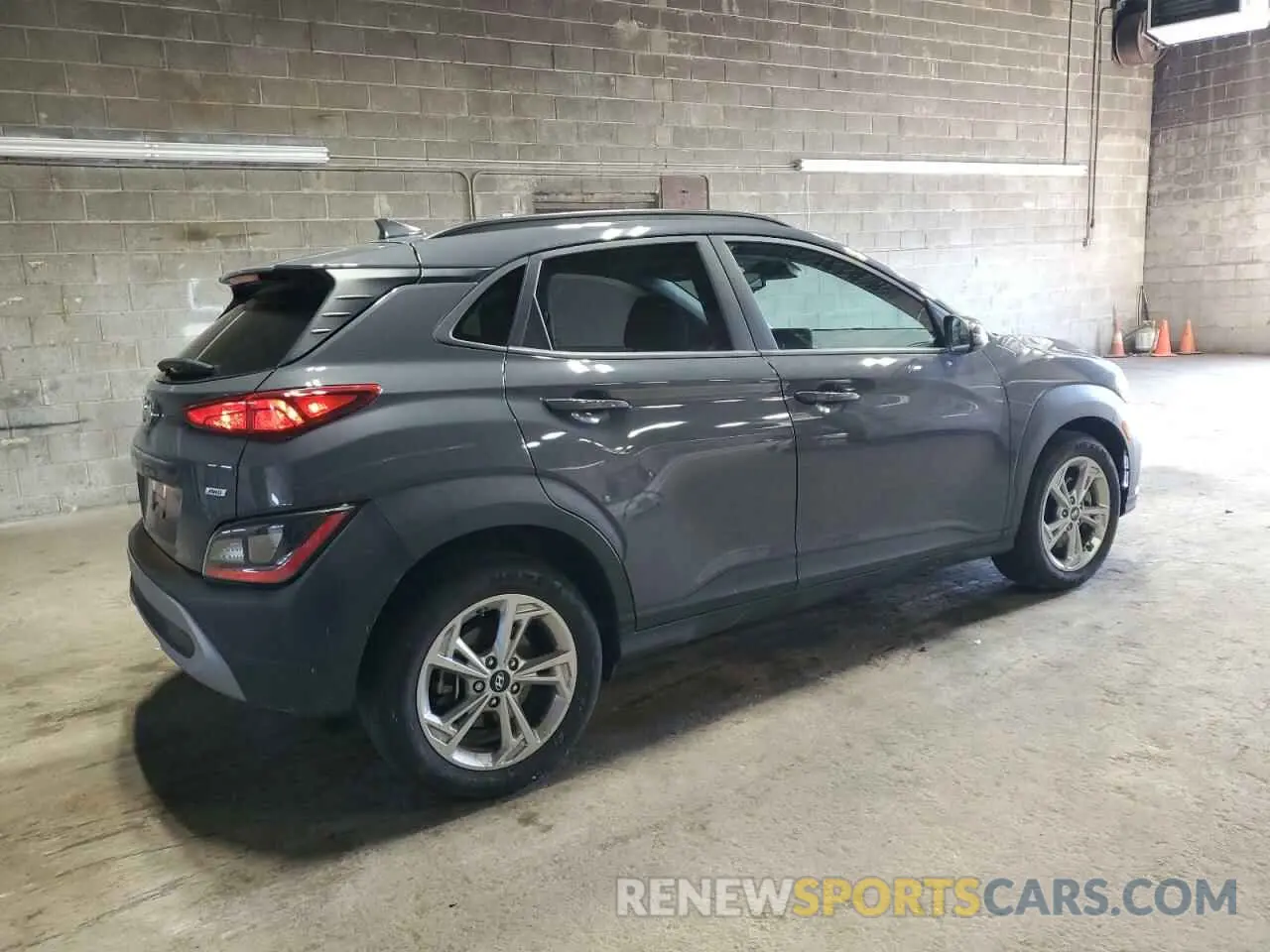 3 Photograph of a damaged car KM8K3CAB1PU983870 HYUNDAI KONA 2023