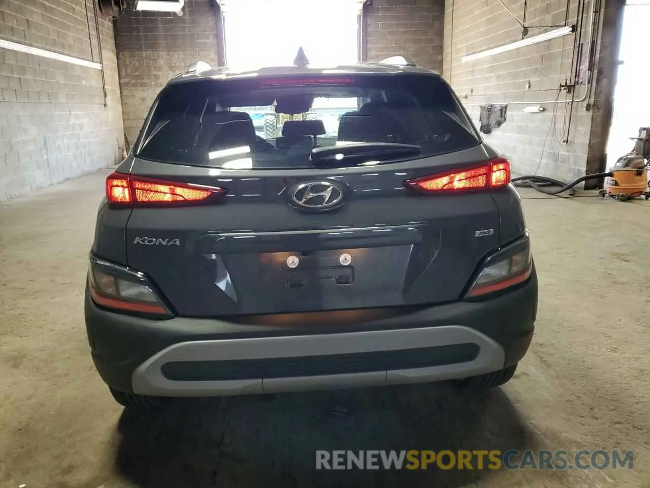 6 Photograph of a damaged car KM8K3CAB1PU983870 HYUNDAI KONA 2023