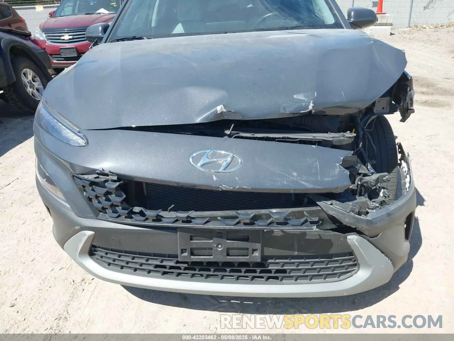 6 Photograph of a damaged car KM8K3CAB2PU019214 HYUNDAI KONA 2023