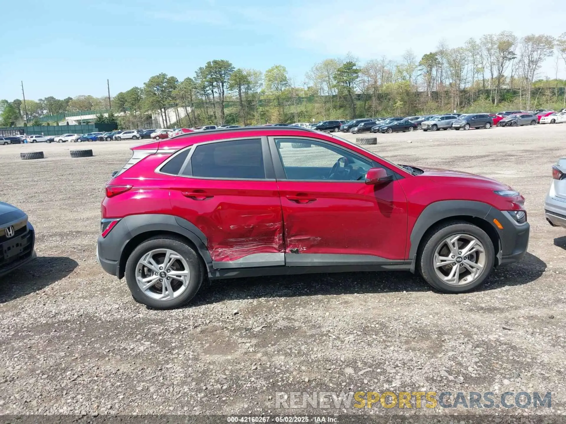 13 Photograph of a damaged car KM8K3CAB4PU058810 HYUNDAI KONA 2023