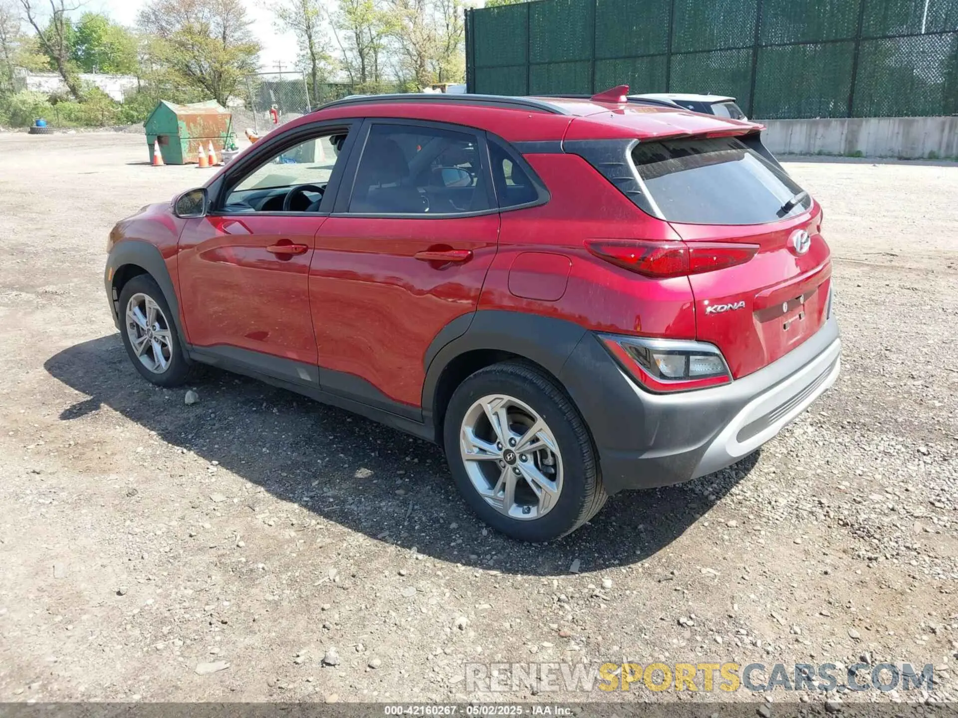 3 Photograph of a damaged car KM8K3CAB4PU058810 HYUNDAI KONA 2023