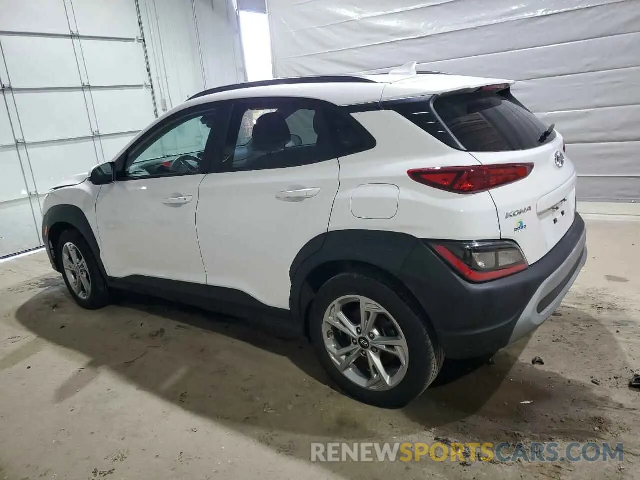 2 Photograph of a damaged car KM8K3CAB5PU971804 HYUNDAI KONA 2023
