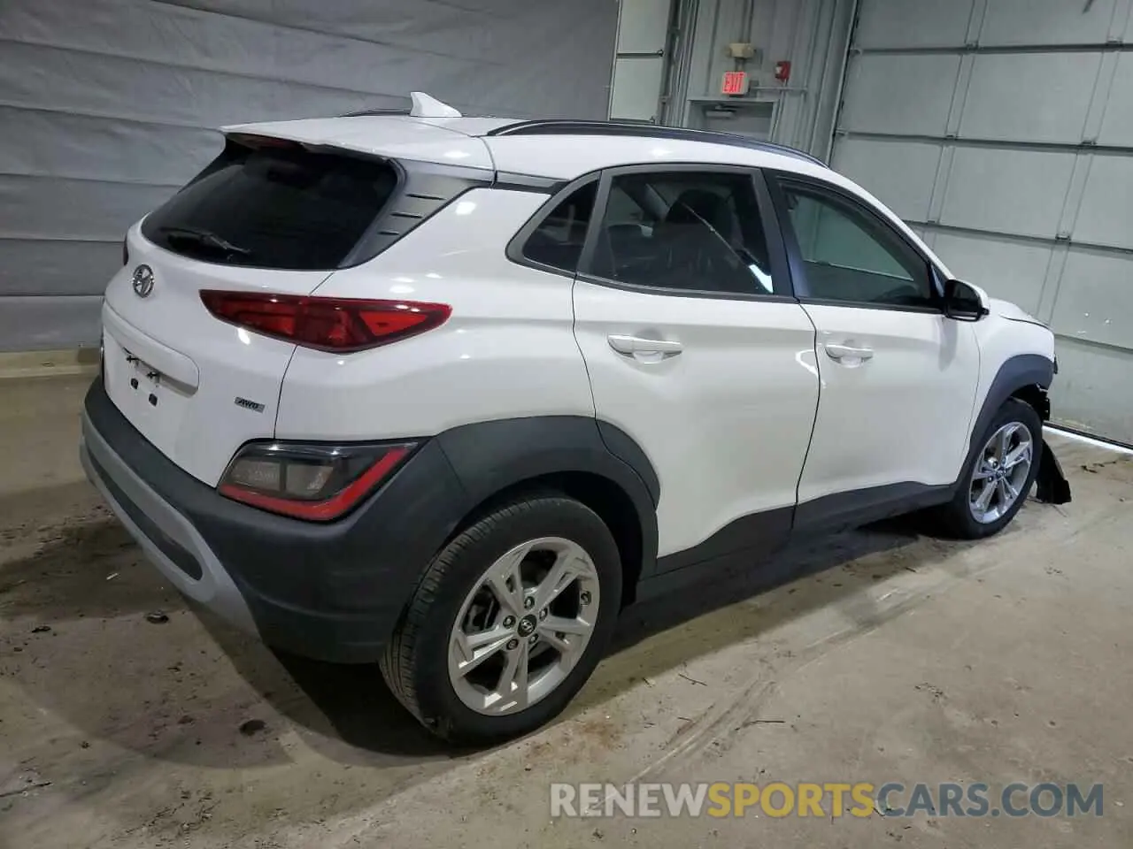 3 Photograph of a damaged car KM8K3CAB5PU971804 HYUNDAI KONA 2023