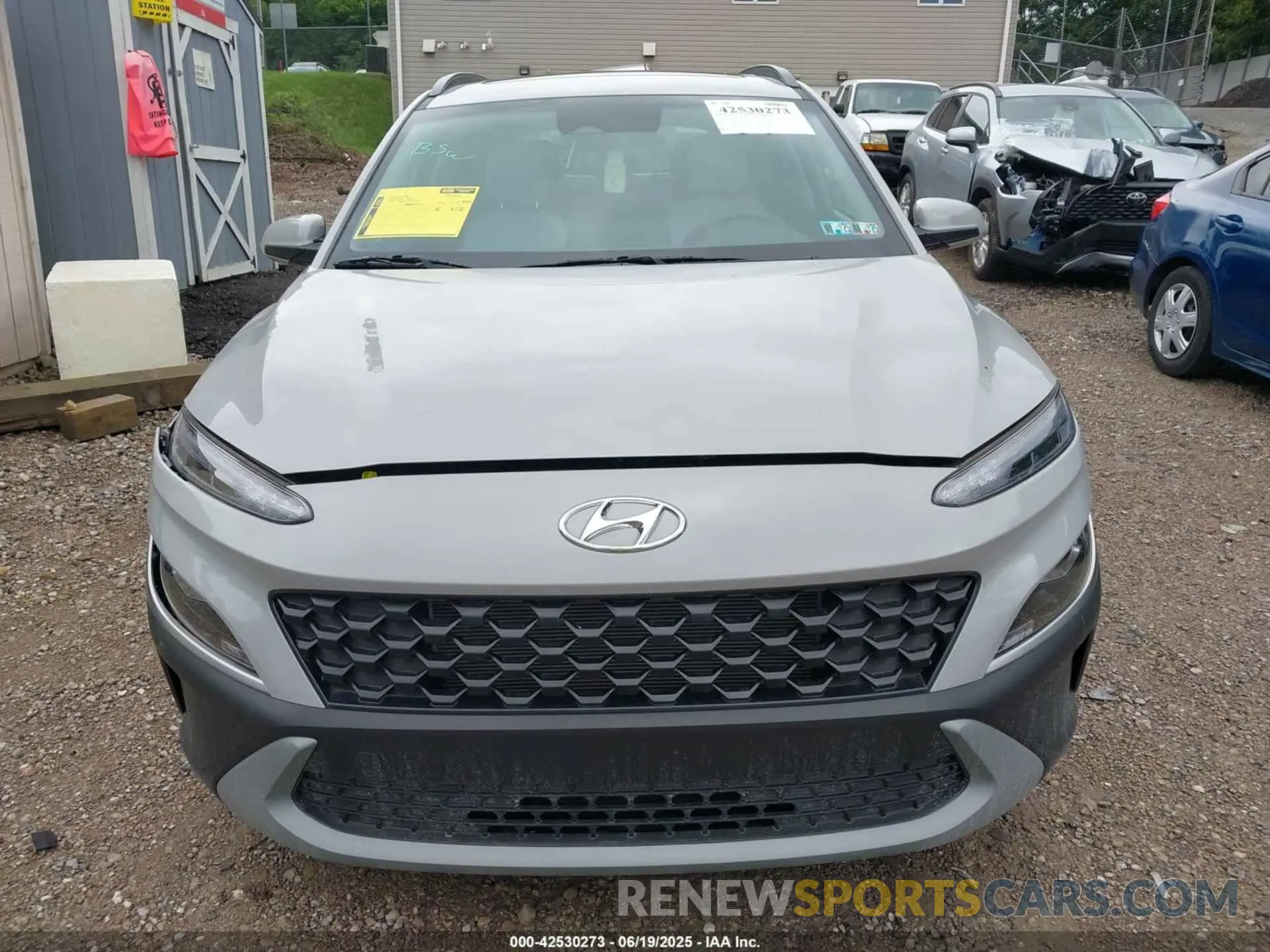 12 Photograph of a damaged car KM8K3CAB6PU025145 HYUNDAI KONA 2023