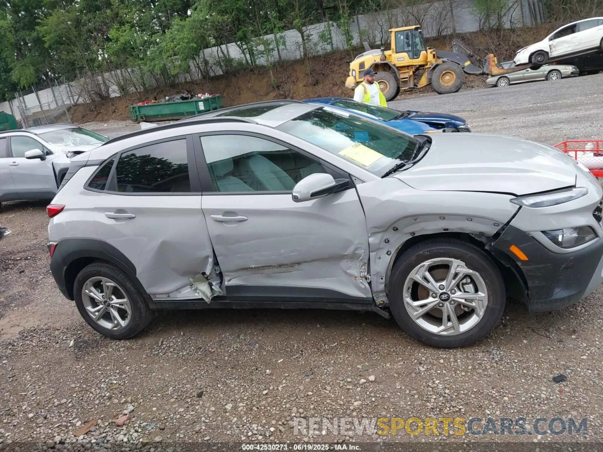 13 Photograph of a damaged car KM8K3CAB6PU025145 HYUNDAI KONA 2023