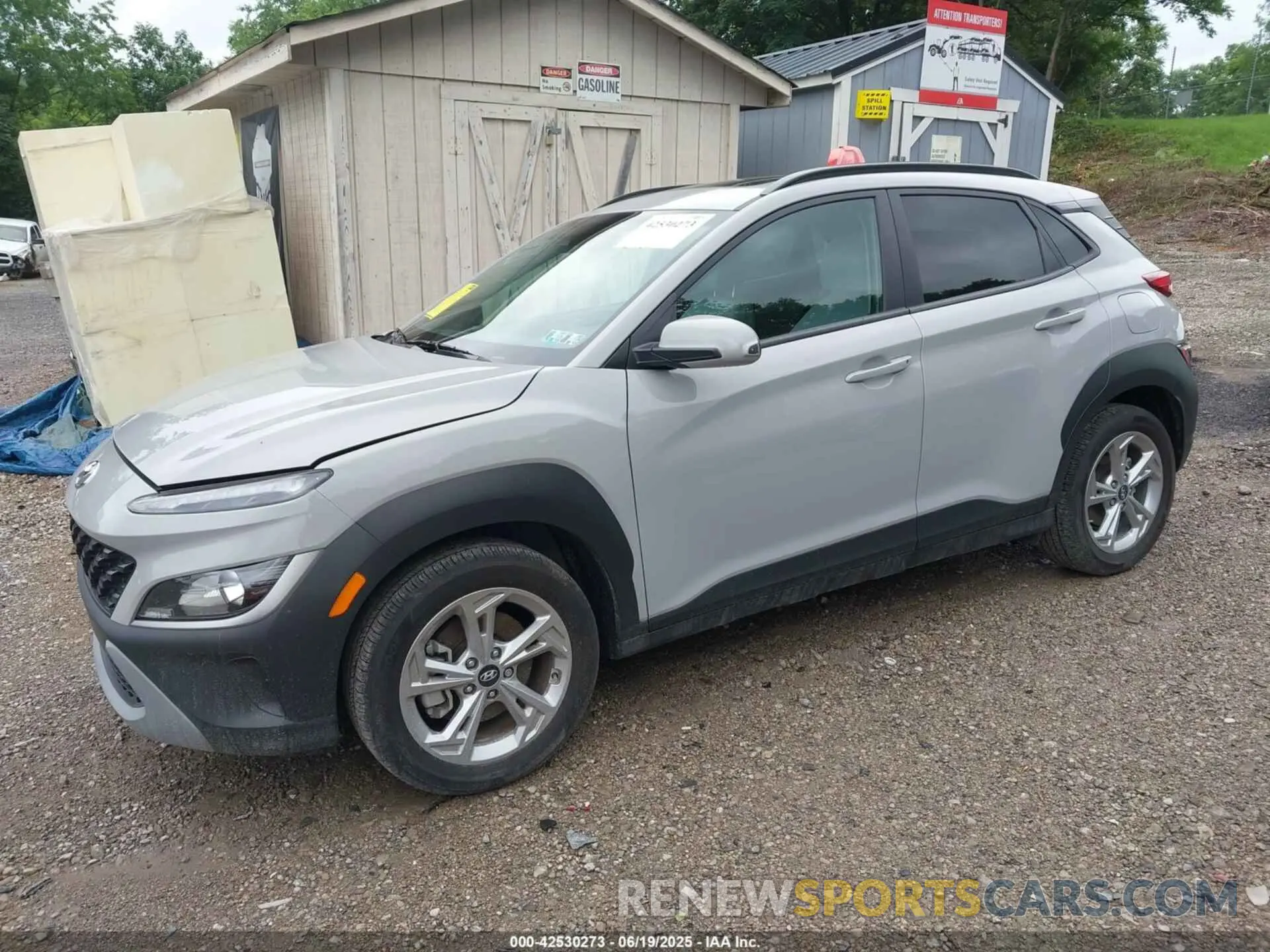 2 Photograph of a damaged car KM8K3CAB6PU025145 HYUNDAI KONA 2023