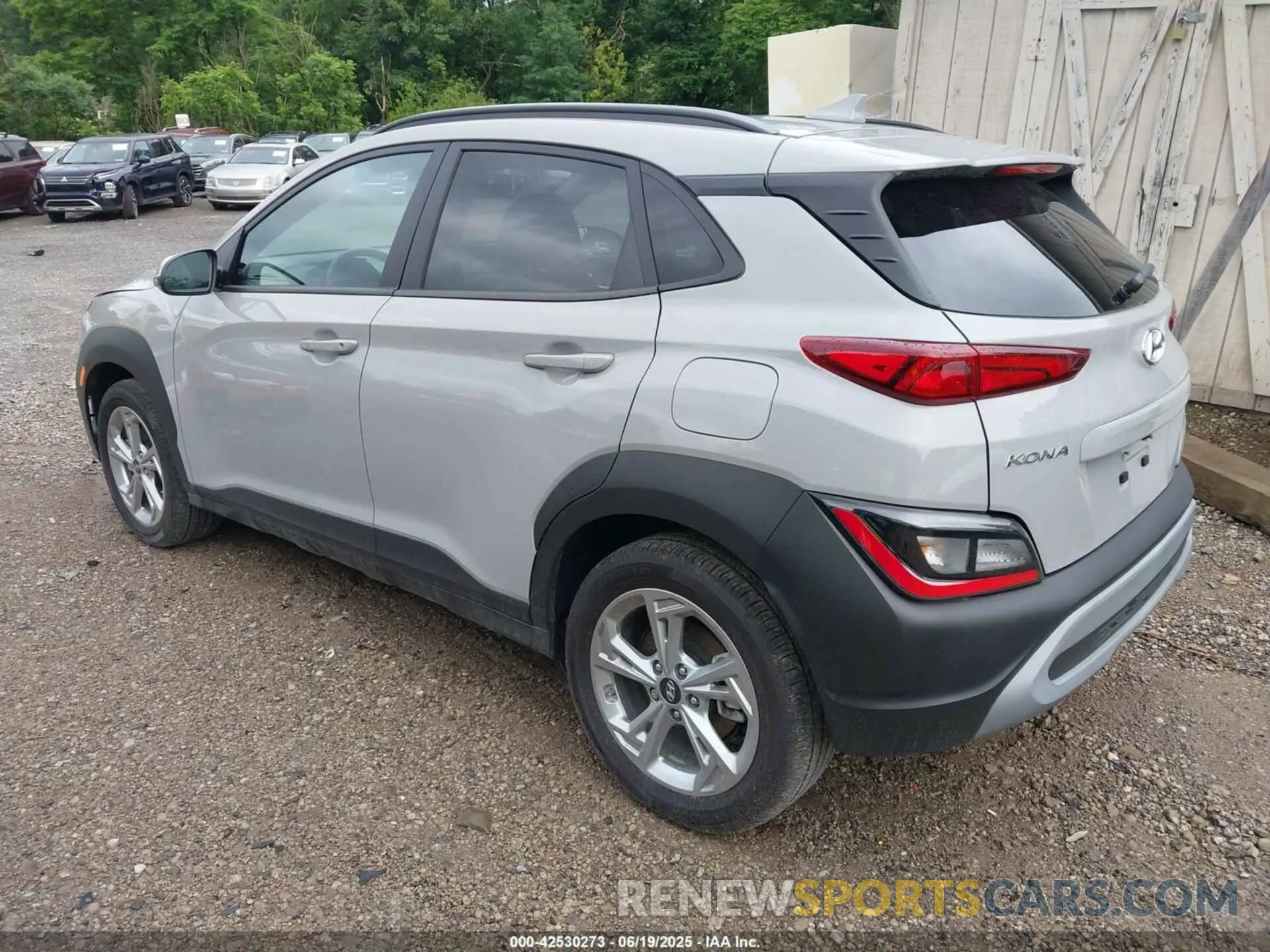 3 Photograph of a damaged car KM8K3CAB6PU025145 HYUNDAI KONA 2023