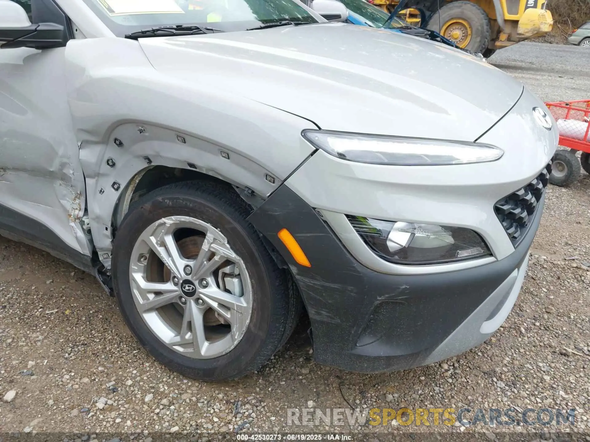 6 Photograph of a damaged car KM8K3CAB6PU025145 HYUNDAI KONA 2023