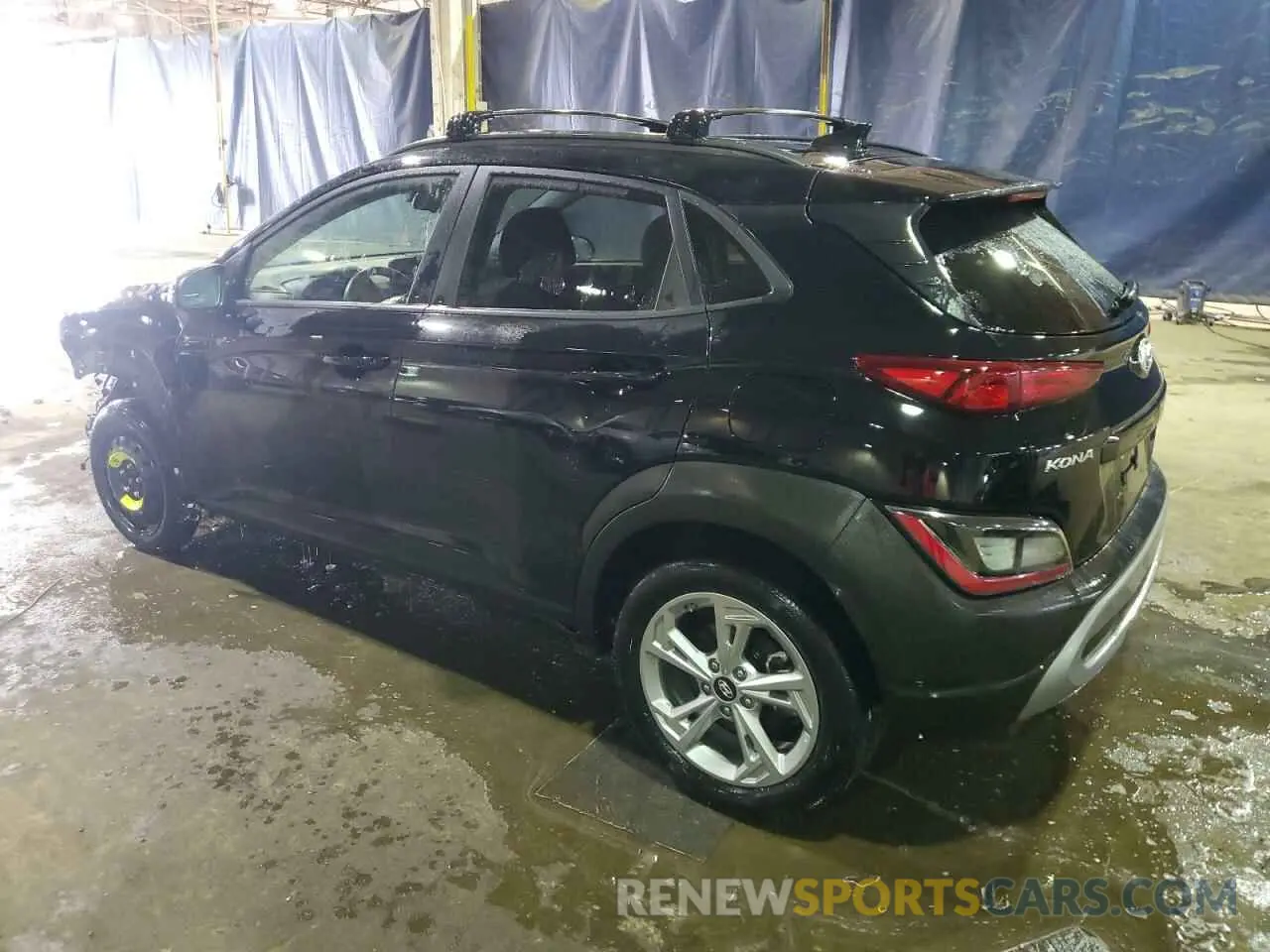 2 Photograph of a damaged car KM8K3CAB7PU010184 HYUNDAI KONA 2023
