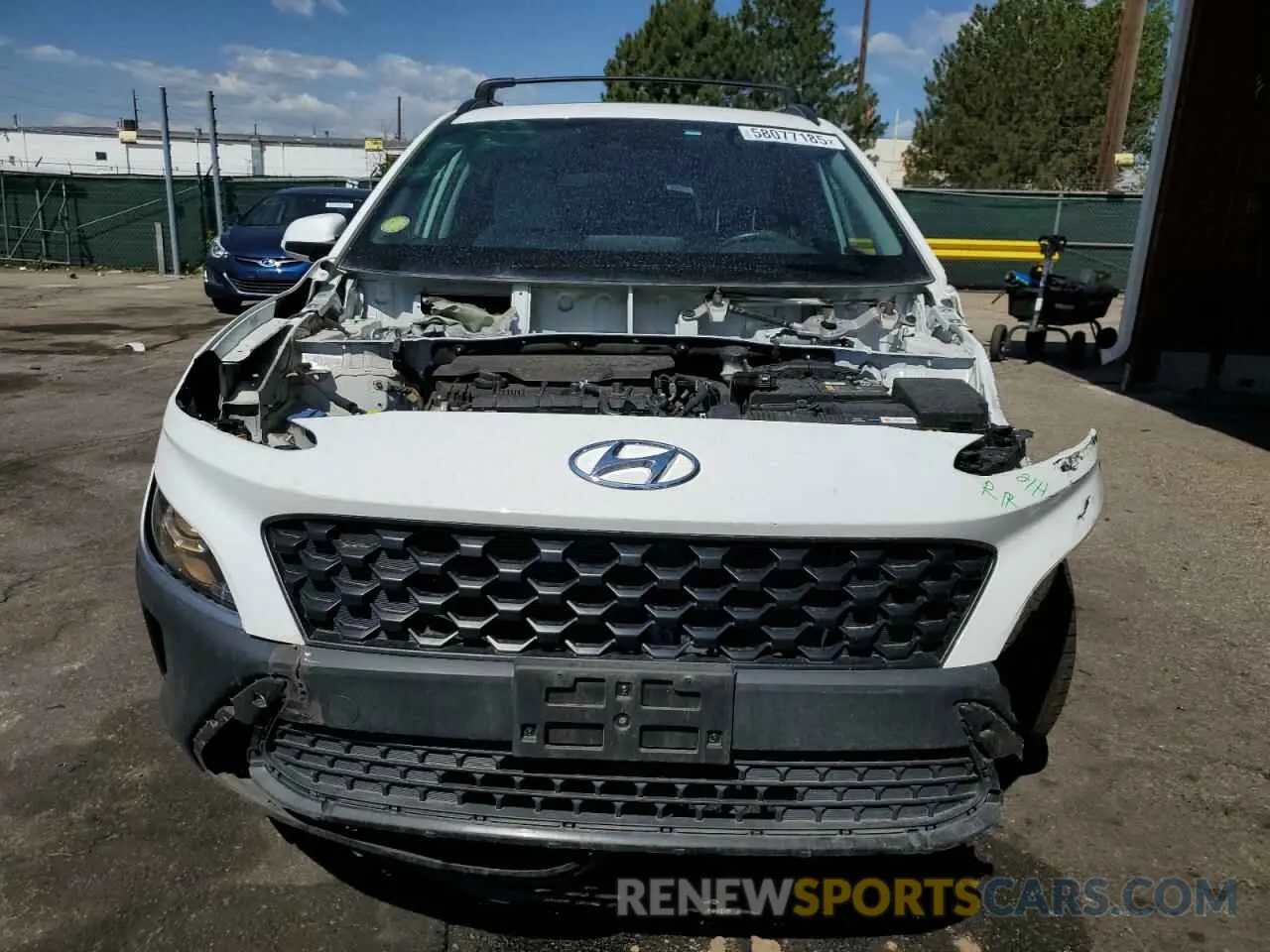 5 Photograph of a damaged car KM8K3CAB7PU929571 HYUNDAI KONA 2023
