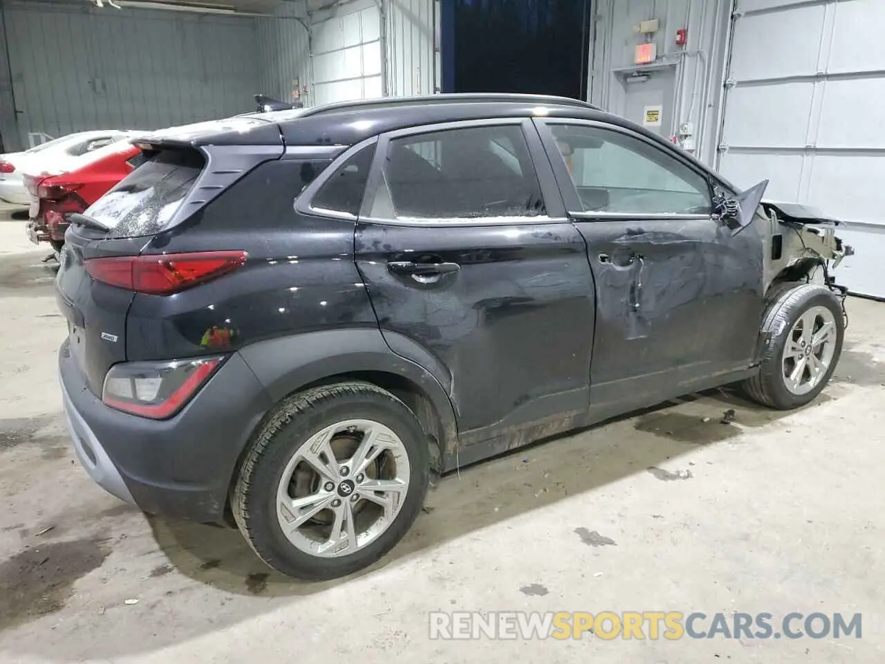 3 Photograph of a damaged car KM8K3CAB8PU051830 HYUNDAI KONA 2023
