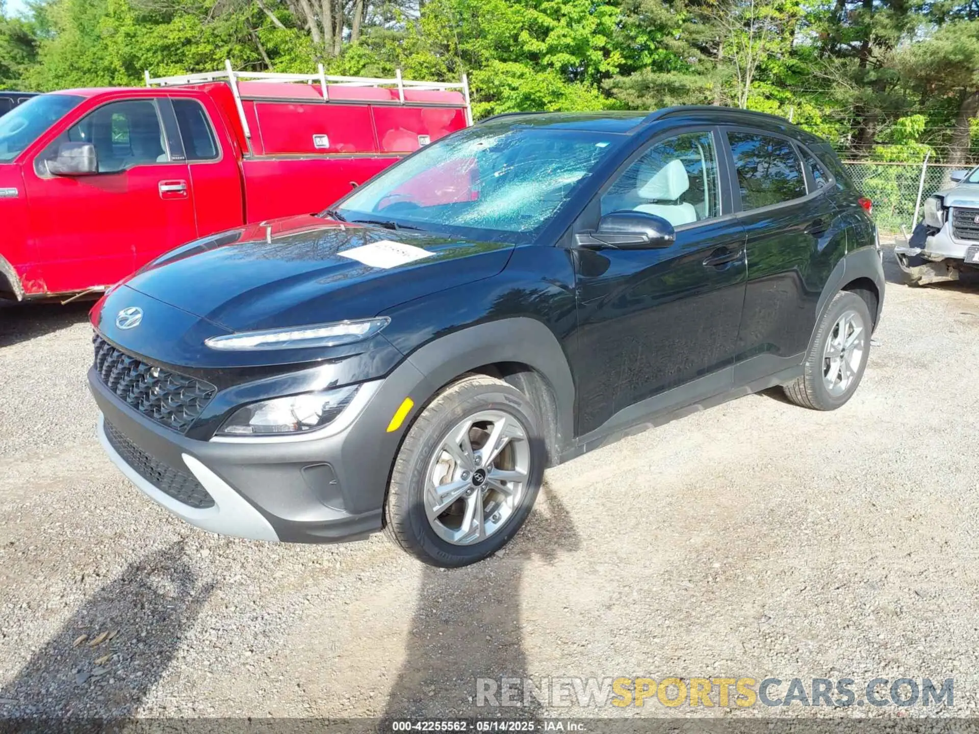 2 Photograph of a damaged car KM8K3CAB9PU059564 HYUNDAI KONA 2023
