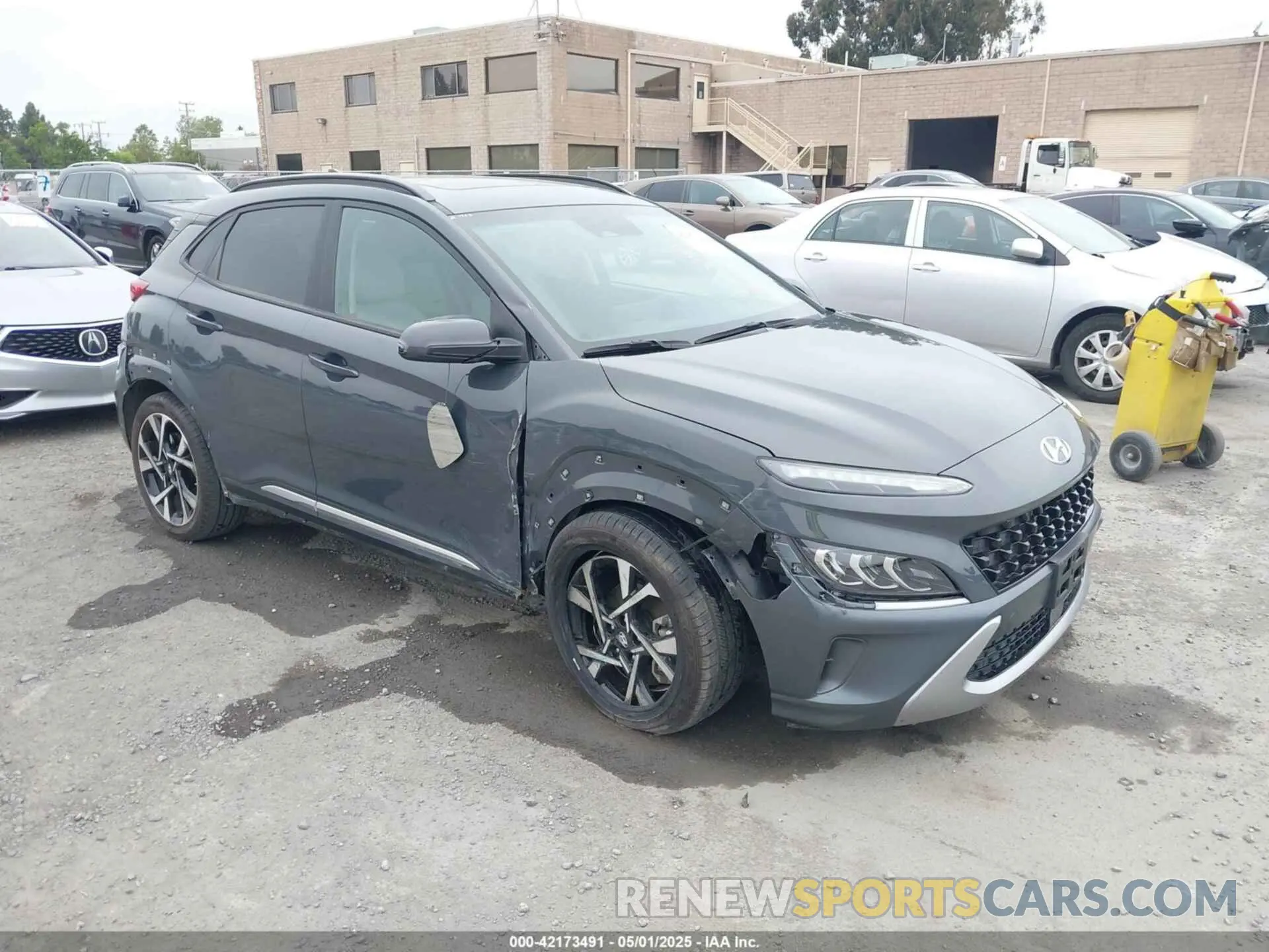 6 Photograph of a damaged car KM8K53A30PU011096 HYUNDAI KONA 2023