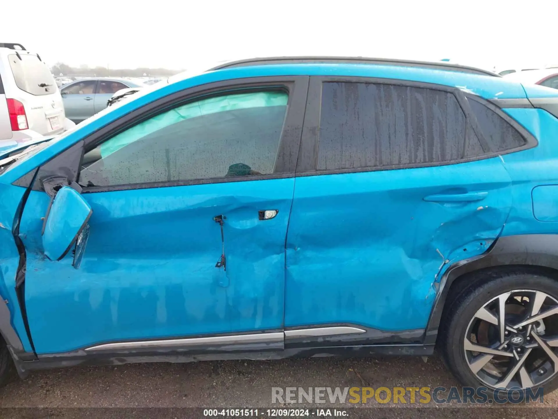 13 Photograph of a damaged car KM8K53A30PU981322 HYUNDAI KONA 2023