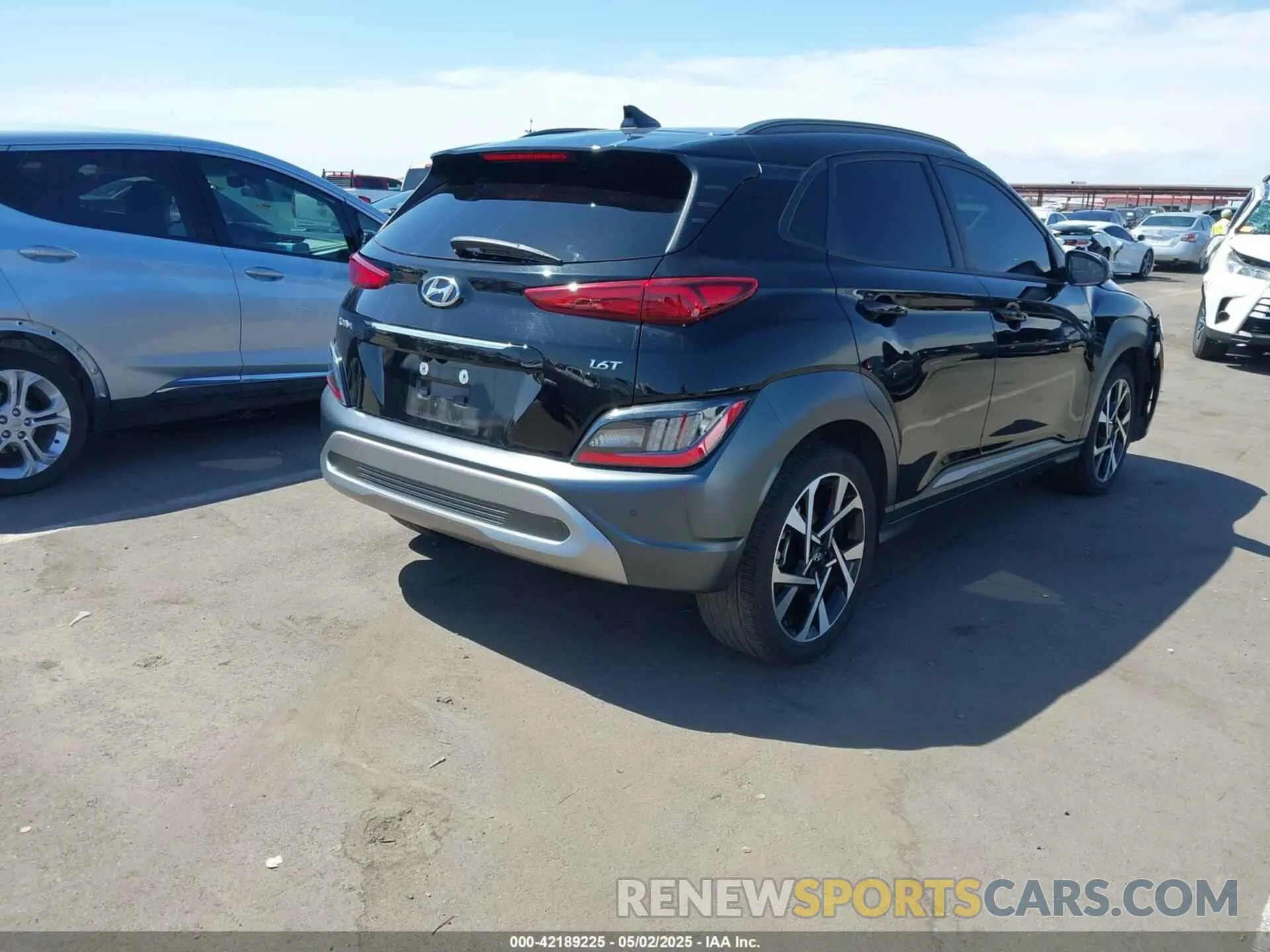 4 Photograph of a damaged car KM8K53A31PU971141 HYUNDAI KONA 2023