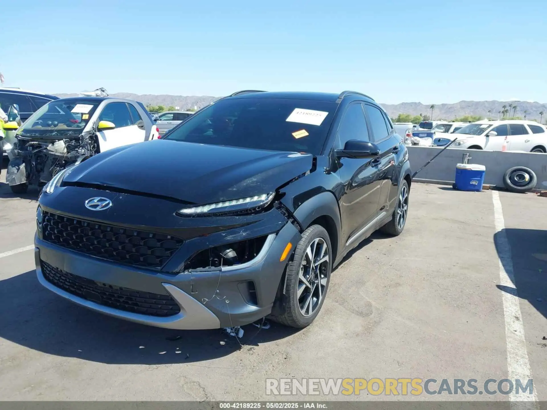 6 Photograph of a damaged car KM8K53A31PU971141 HYUNDAI KONA 2023