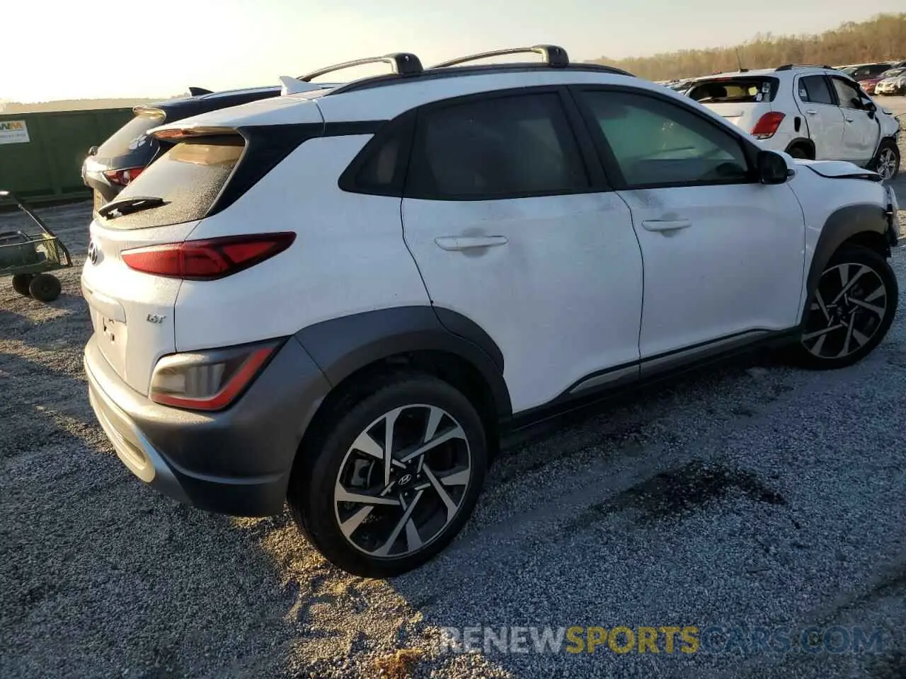 3 Photograph of a damaged car KM8K53A34PU978181 HYUNDAI KONA 2023