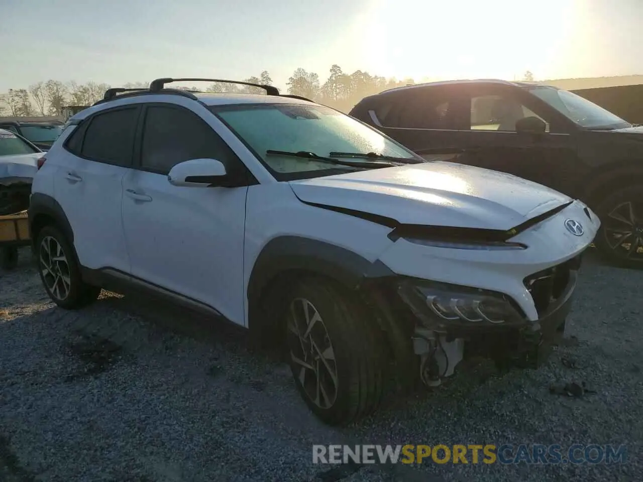4 Photograph of a damaged car KM8K53A34PU978181 HYUNDAI KONA 2023
