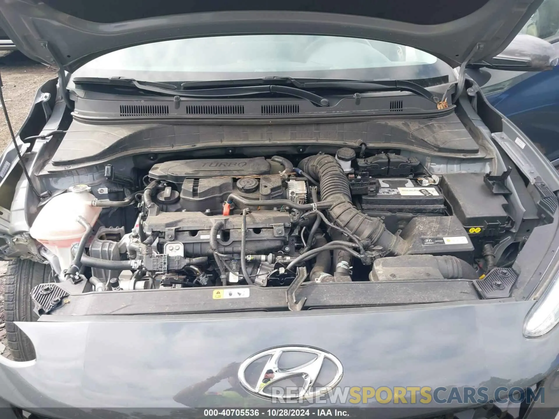 10 Photograph of a damaged car KM8K53A35PU010834 HYUNDAI KONA 2023