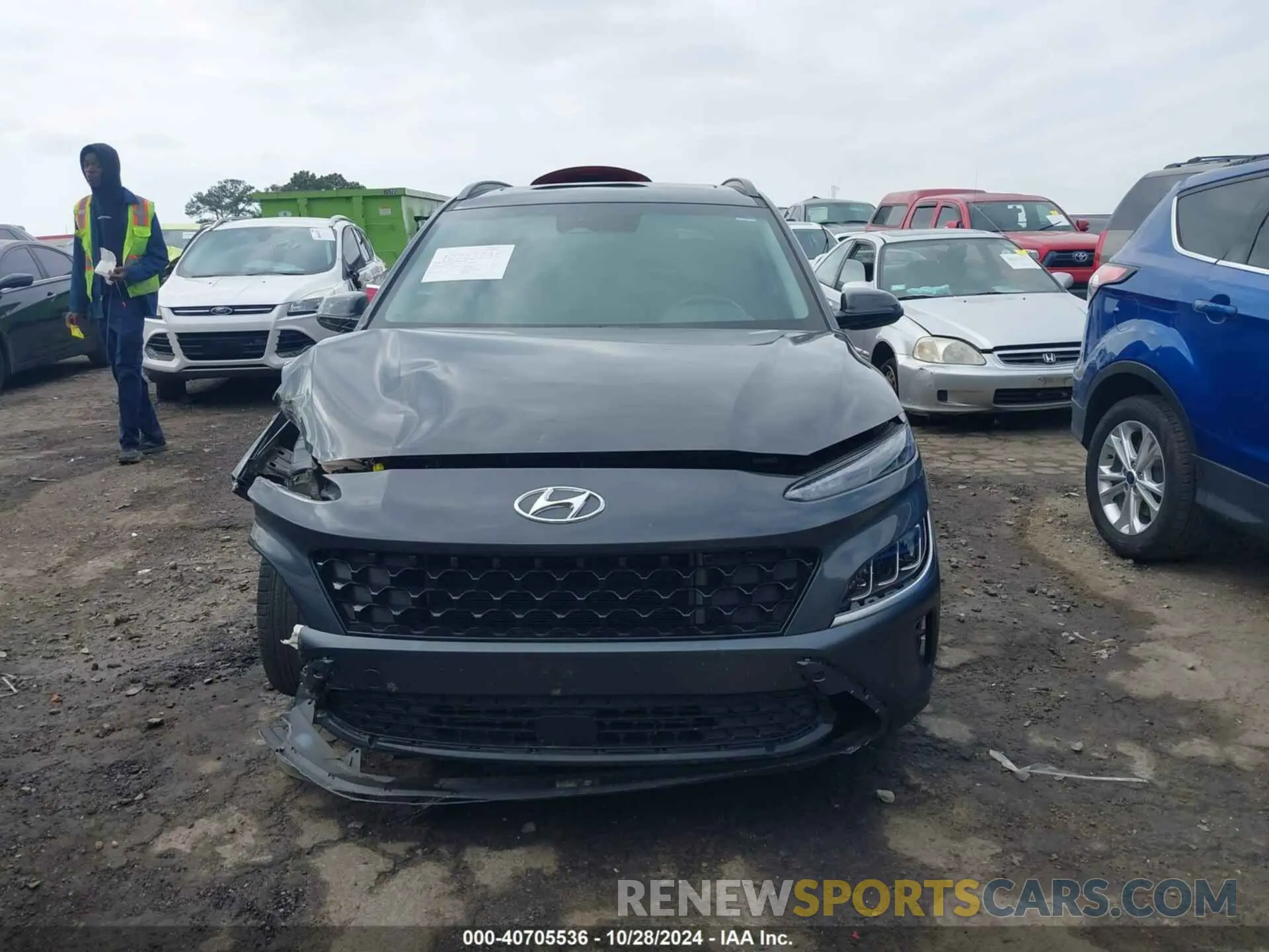 12 Photograph of a damaged car KM8K53A35PU010834 HYUNDAI KONA 2023