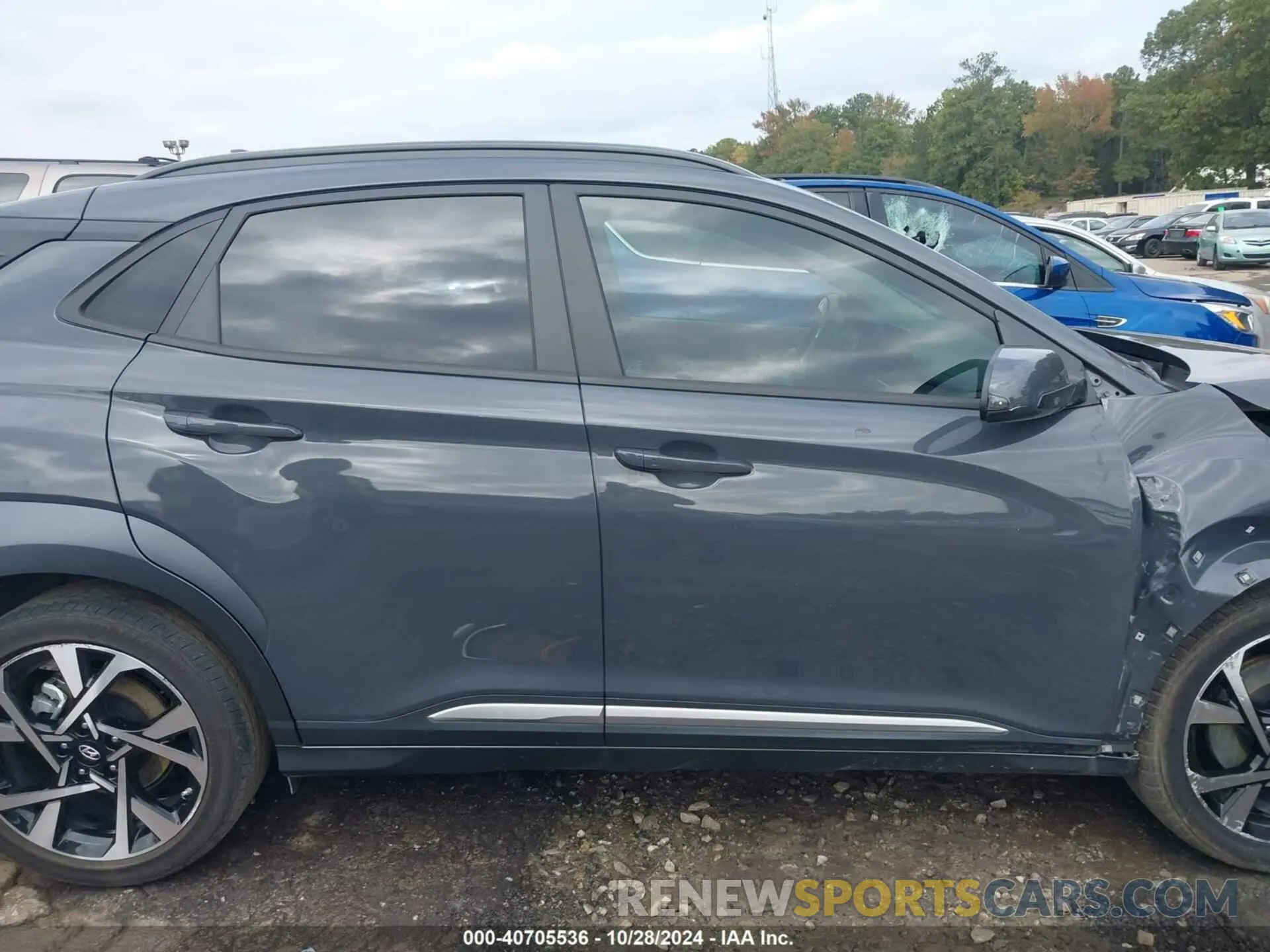 13 Photograph of a damaged car KM8K53A35PU010834 HYUNDAI KONA 2023
