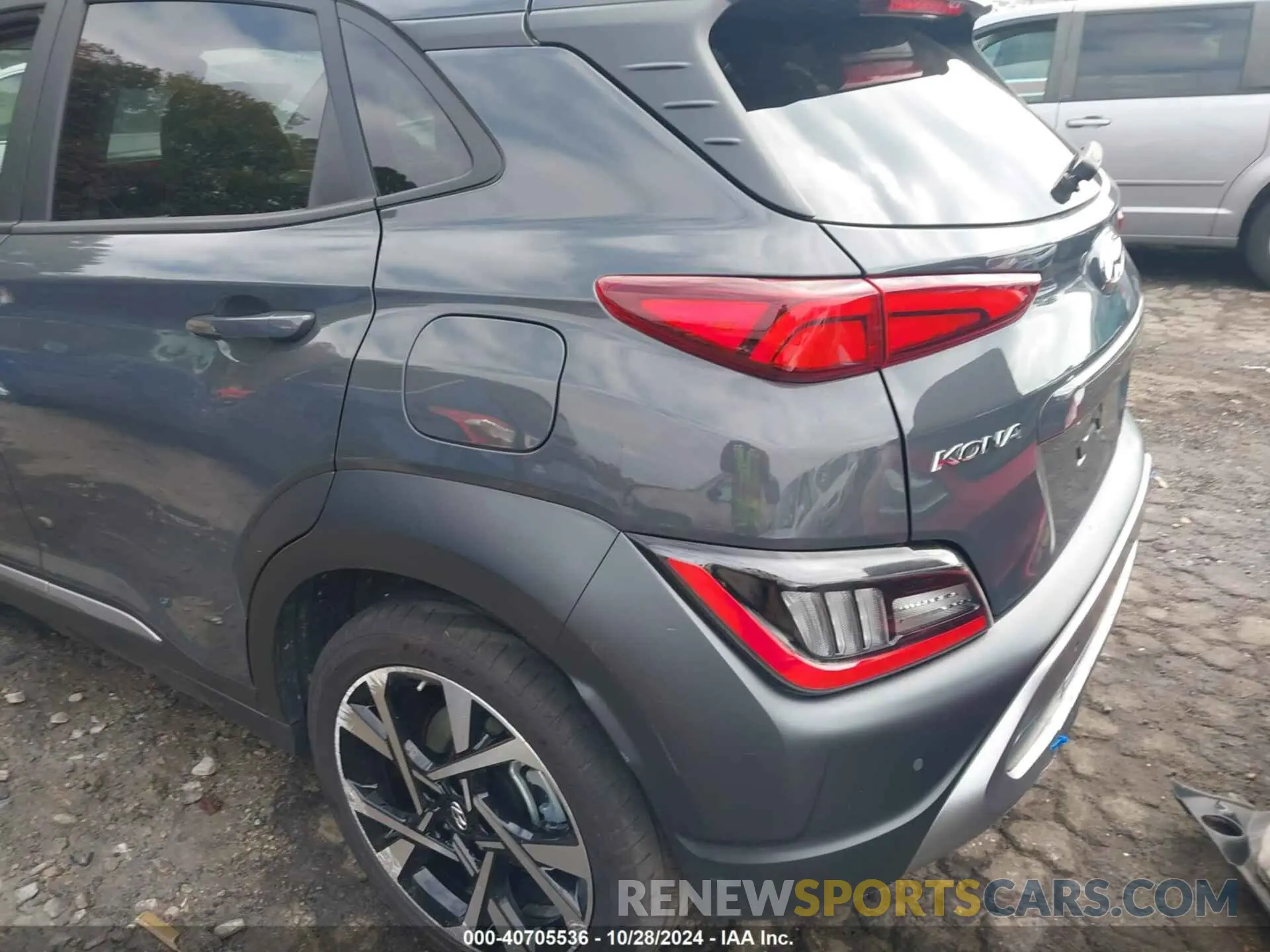 3 Photograph of a damaged car KM8K53A35PU010834 HYUNDAI KONA 2023