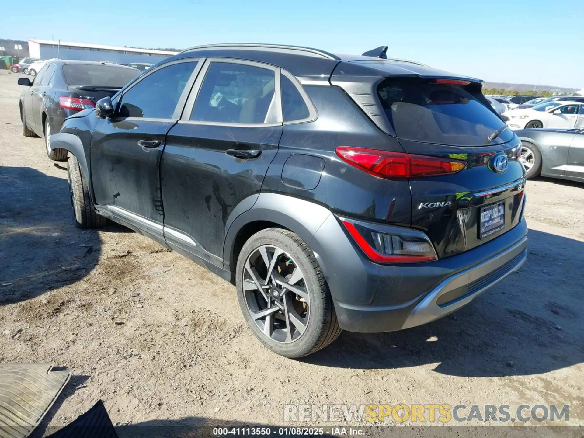 3 Photograph of a damaged car KM8K53A37PU951699 HYUNDAI KONA 2023