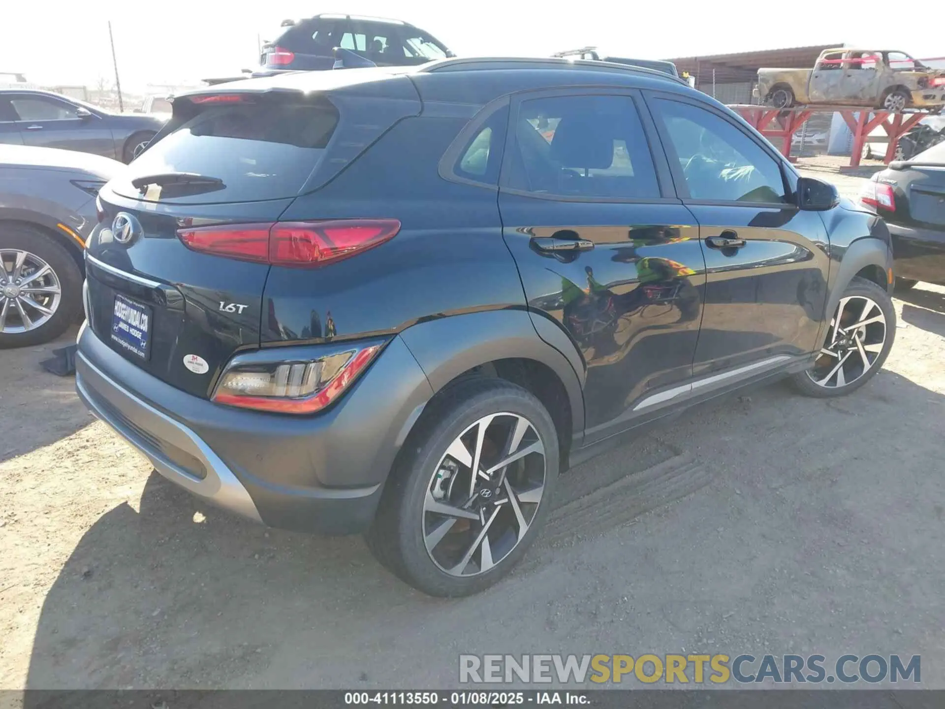 4 Photograph of a damaged car KM8K53A37PU951699 HYUNDAI KONA 2023